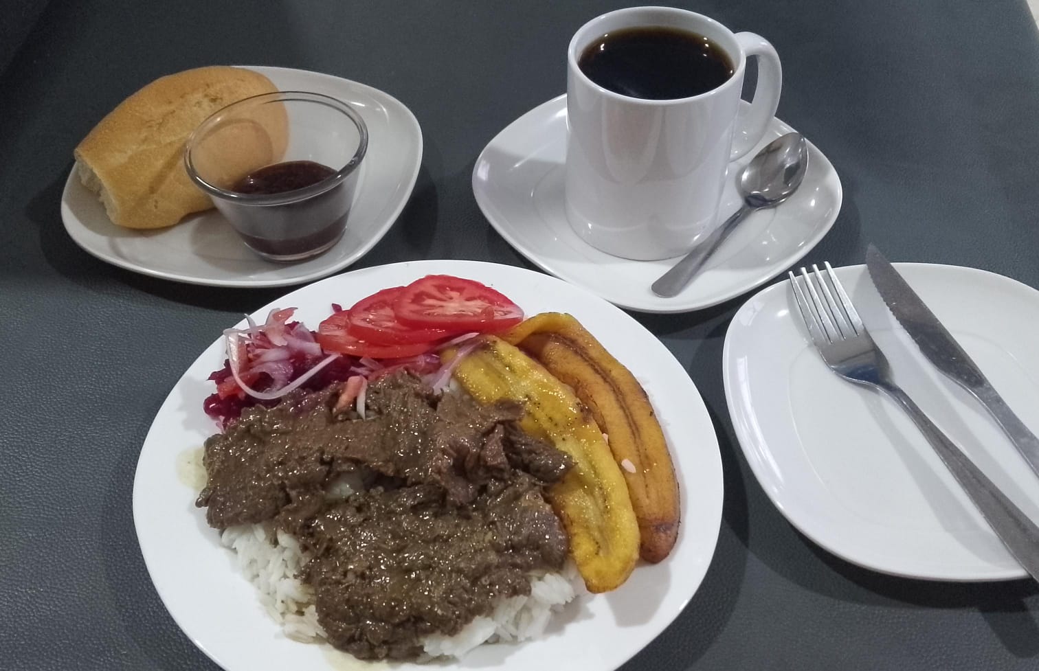 Desayuno con café