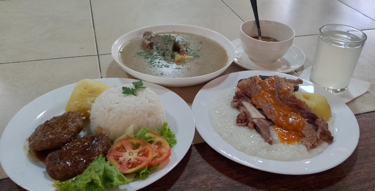 Sopa y segundo plato